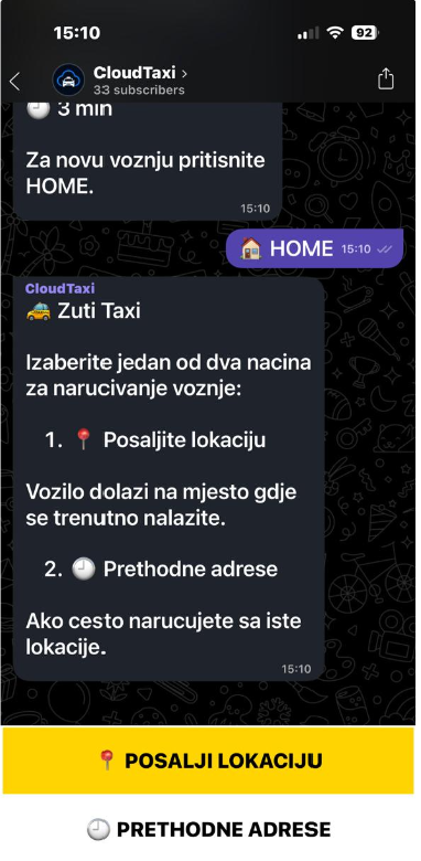 Viber korak 1